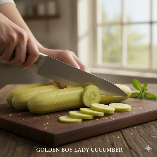 Golden Boy Lady Cucumber